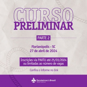 Curso Preliminar - Turma Abril - Parte 2 - Florianópolis